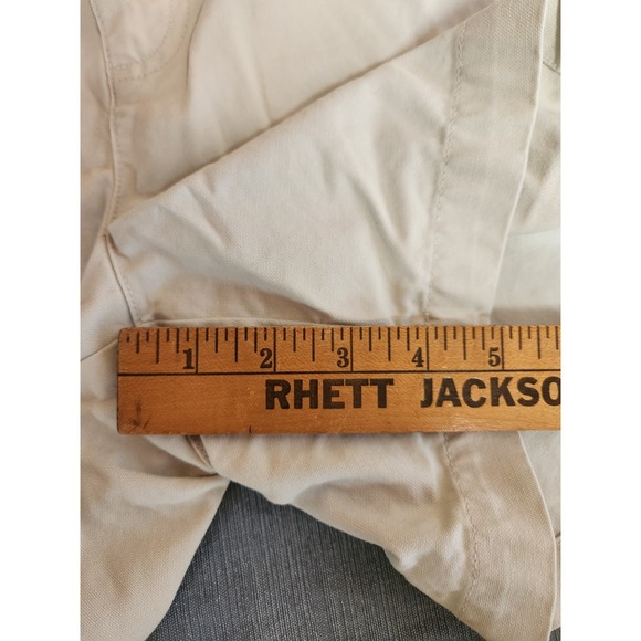 Gap Khakis by Gap Tan Color Shorts RN#54023 Button Loop Close 2002 Size 14 women - Picture 10 of 11